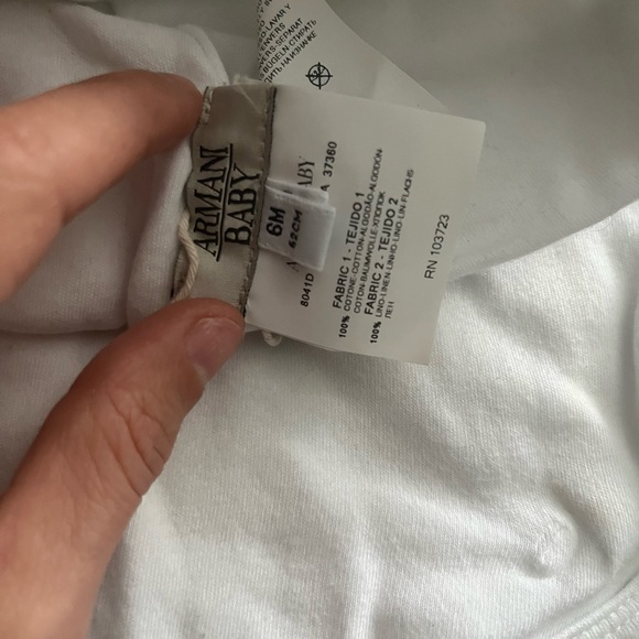 Authentic Armani Baby 3pc set - Picture 3 of 16